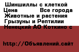 Шиншиллы с клеткой › Цена ­ 8 000 - Все города Животные и растения » Грызуны и Рептилии   . Ненецкий АО,Коткино с.